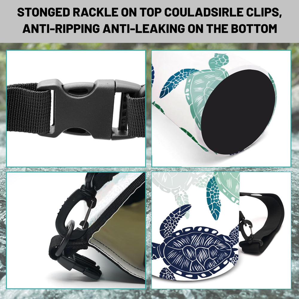 Cliduli waterproof phone case with clear windows for camera use