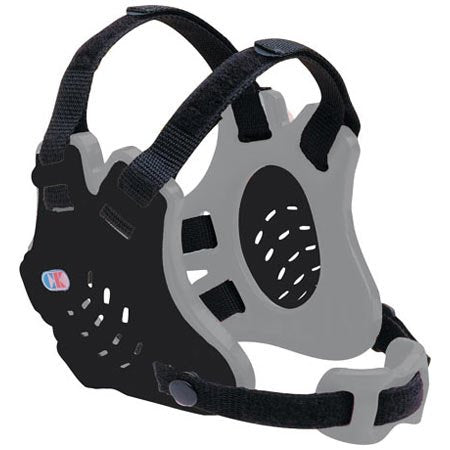 Cliff Keen Tornado ear cup closeup highlights deep cushioning and improved hearing