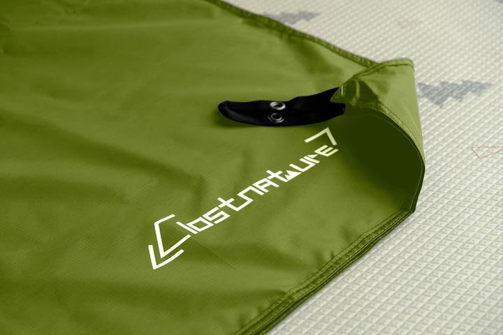 Clostnature tarp used as picnic groundsheet showing clean surface and easy setup