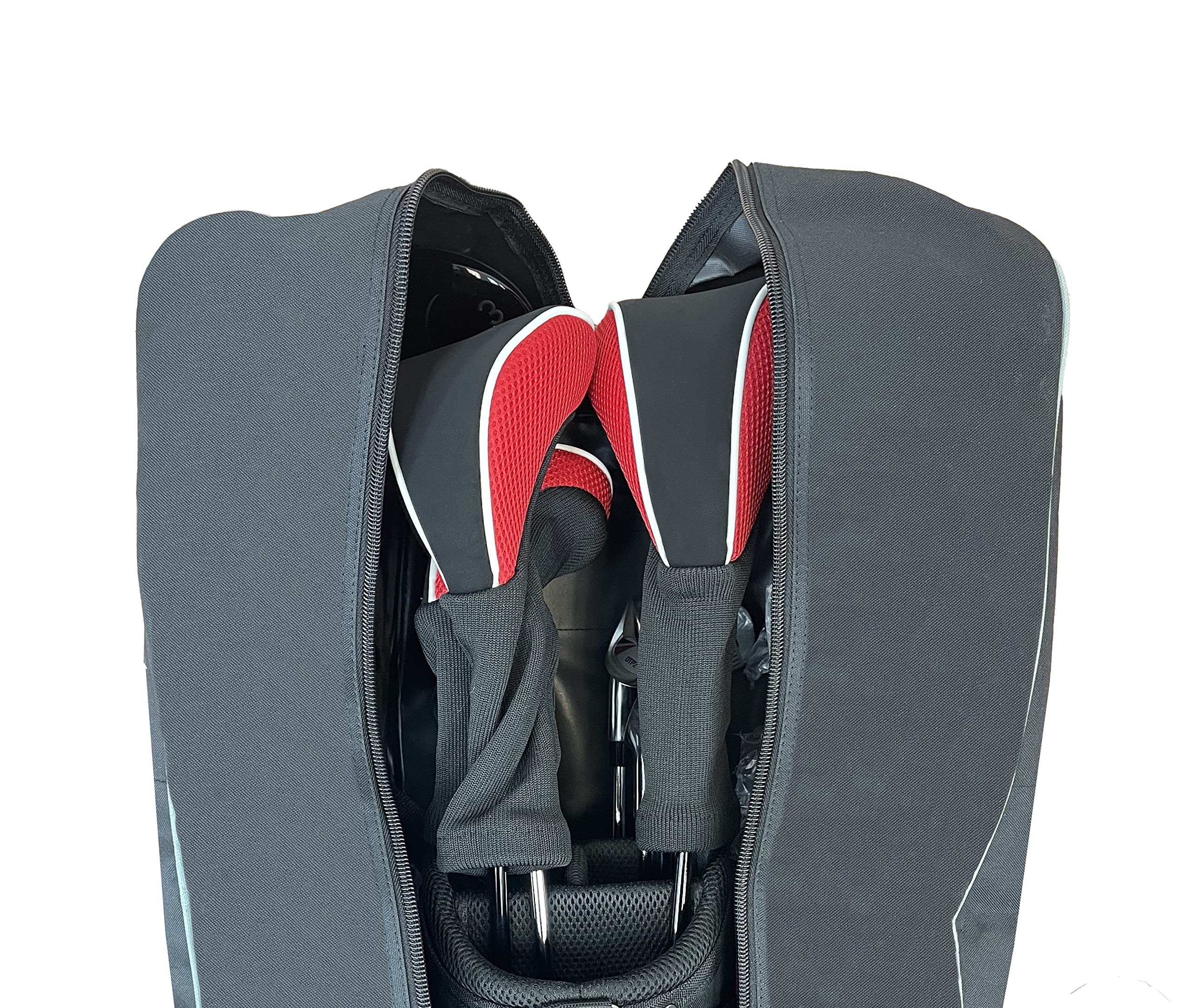 Club Champ collapsed flat for compact storage saving space at home