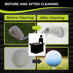 Club Clean close-up of internal brushes cleaning grooves for improved performance