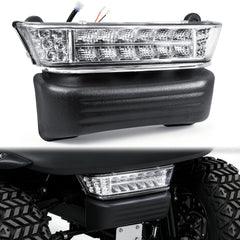 CLUBRALLY front assembly overview showing full headlight and bumper, improves visibility