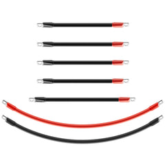 CLUBRALLY front kit layout showing seven cables and connectors, clear organization benefit