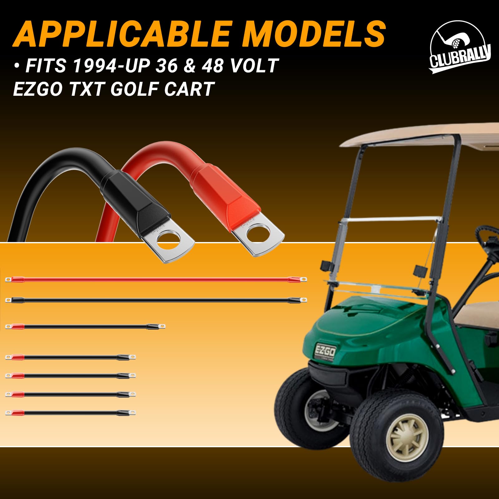 CLUBRALLY retail packaging and label, indicates correct part and model compatibility