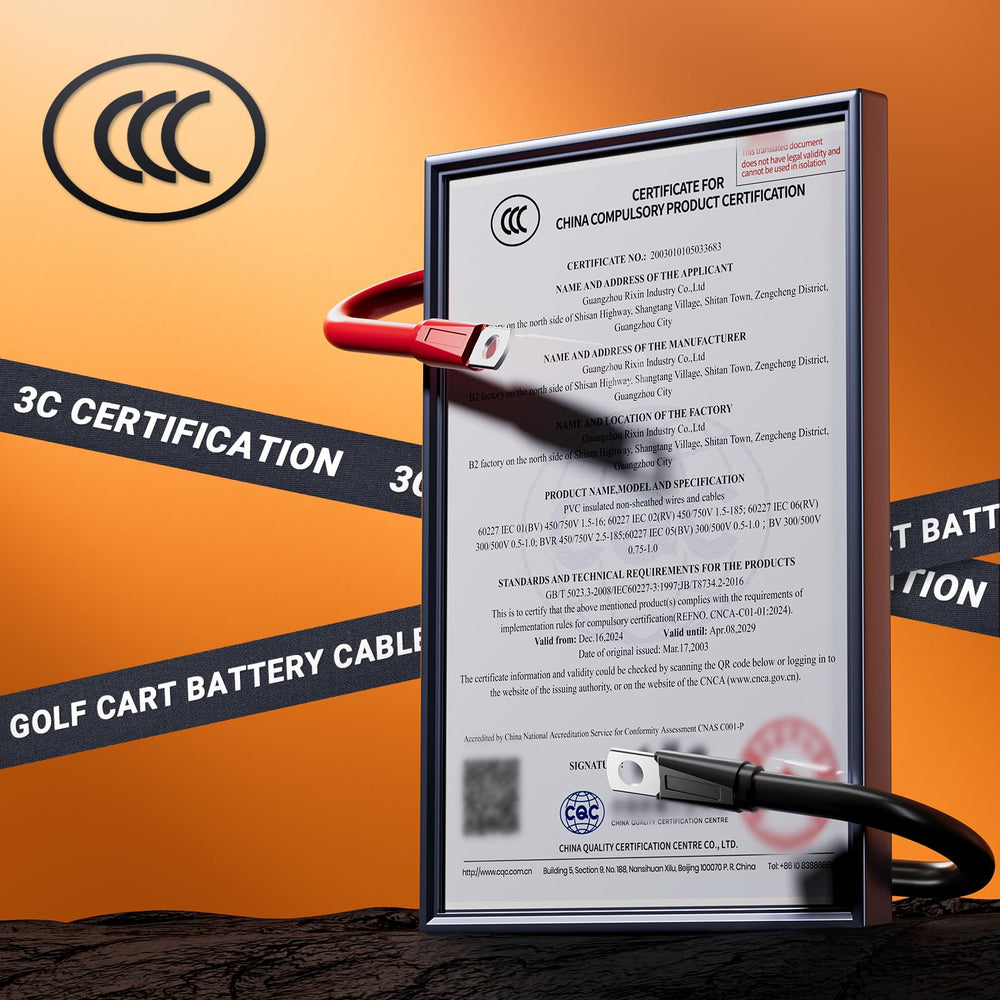 CLUBRALLY single 4-gauge cable close-up, shows high strand count for better conductivity