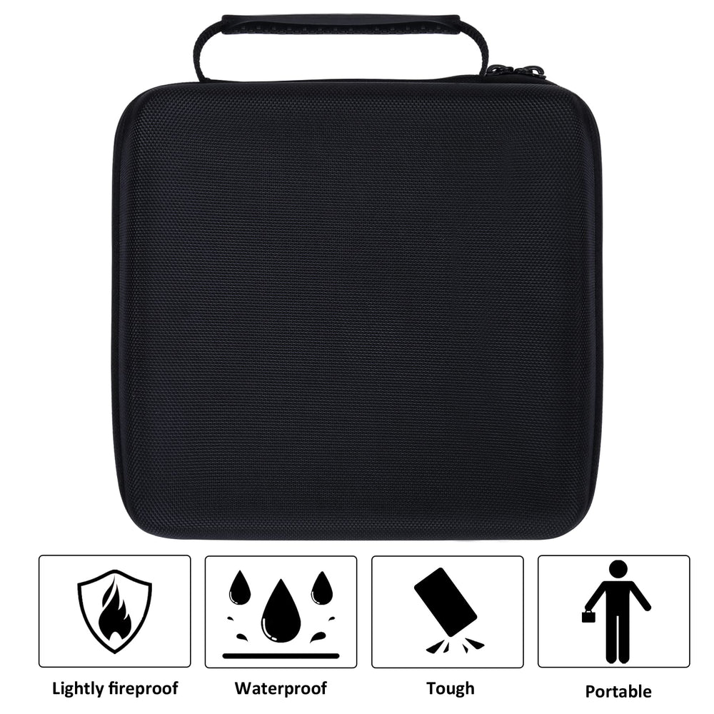 co2CREA pockets holding tips and shafts for organized spare storage