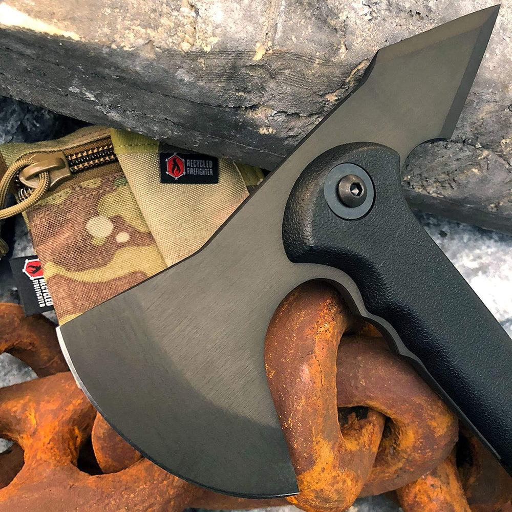 Cold Steel Trench Hawk paired with Secure-Ex sheath for safe transport and storage