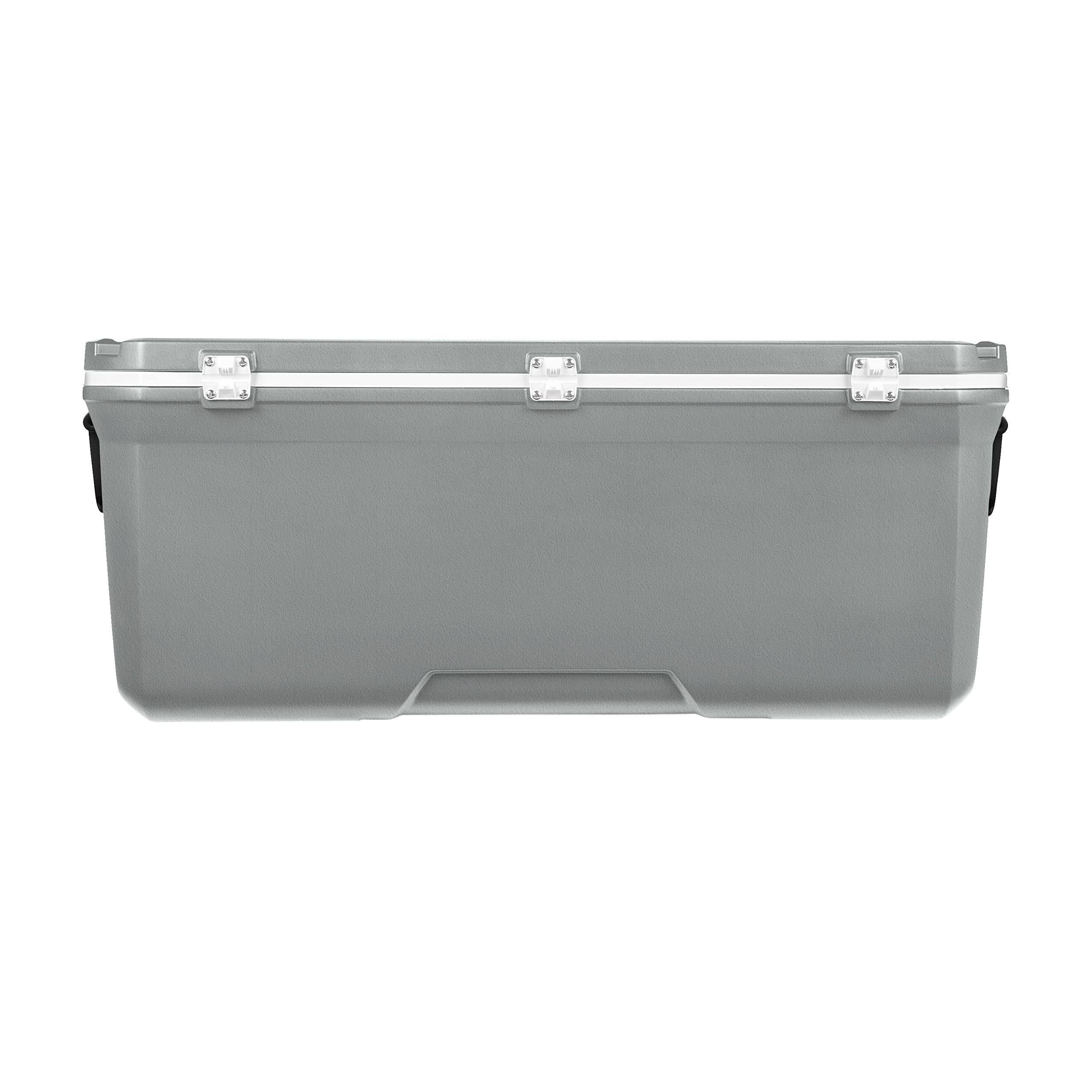 Coleman cooler on campsite showing large capacity and rugged outdoor use