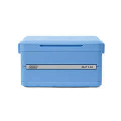 Coleman cooler open and filled demonstrating large 76-can capacity
