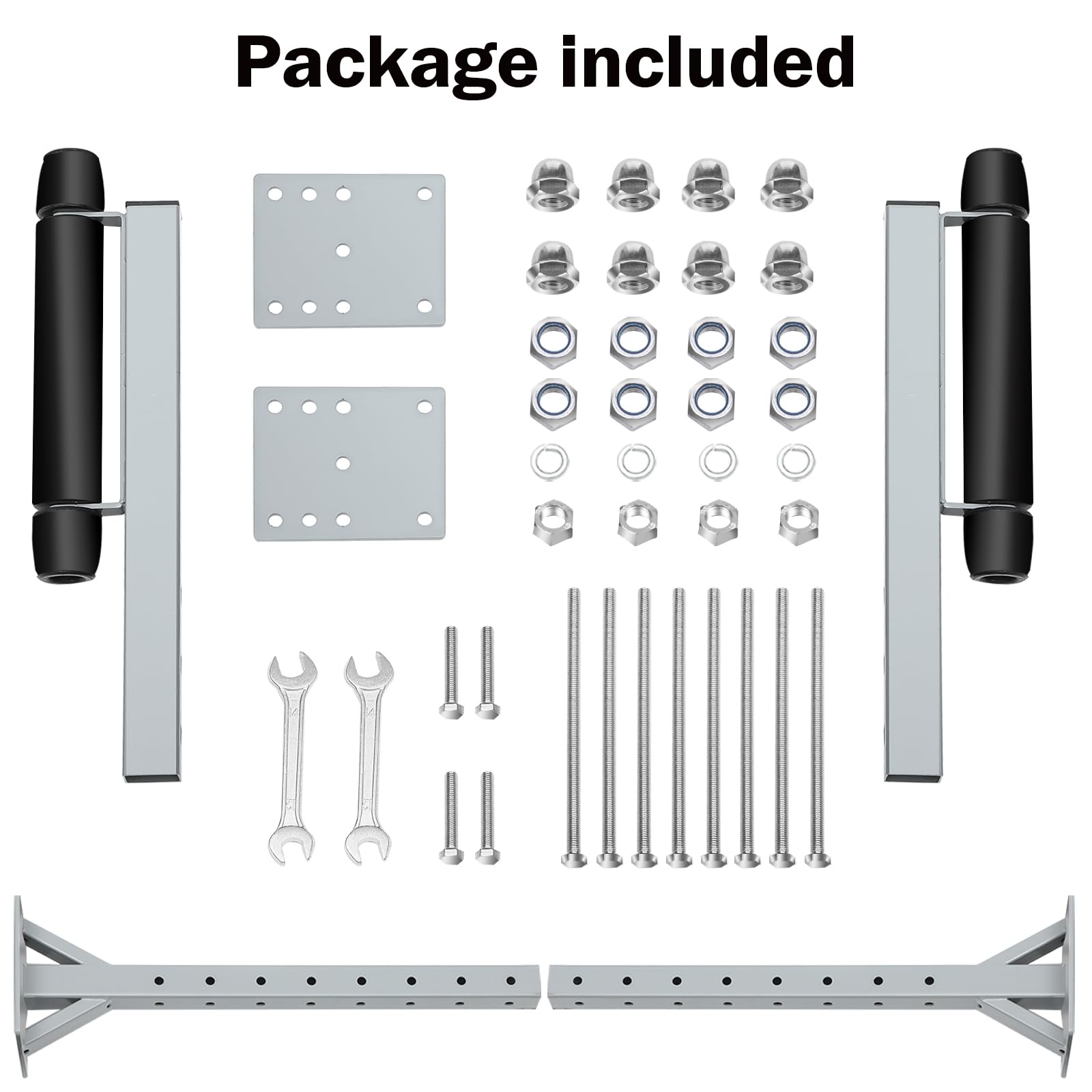 Colinktool height adjustment scale showing range for different hull and trailer setups
