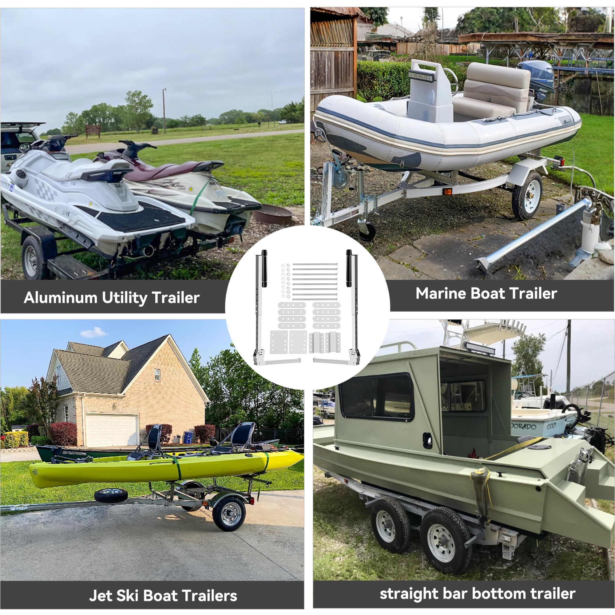Colinktool guide-ons pictured at a dock demonstrating calmer, controlled loading