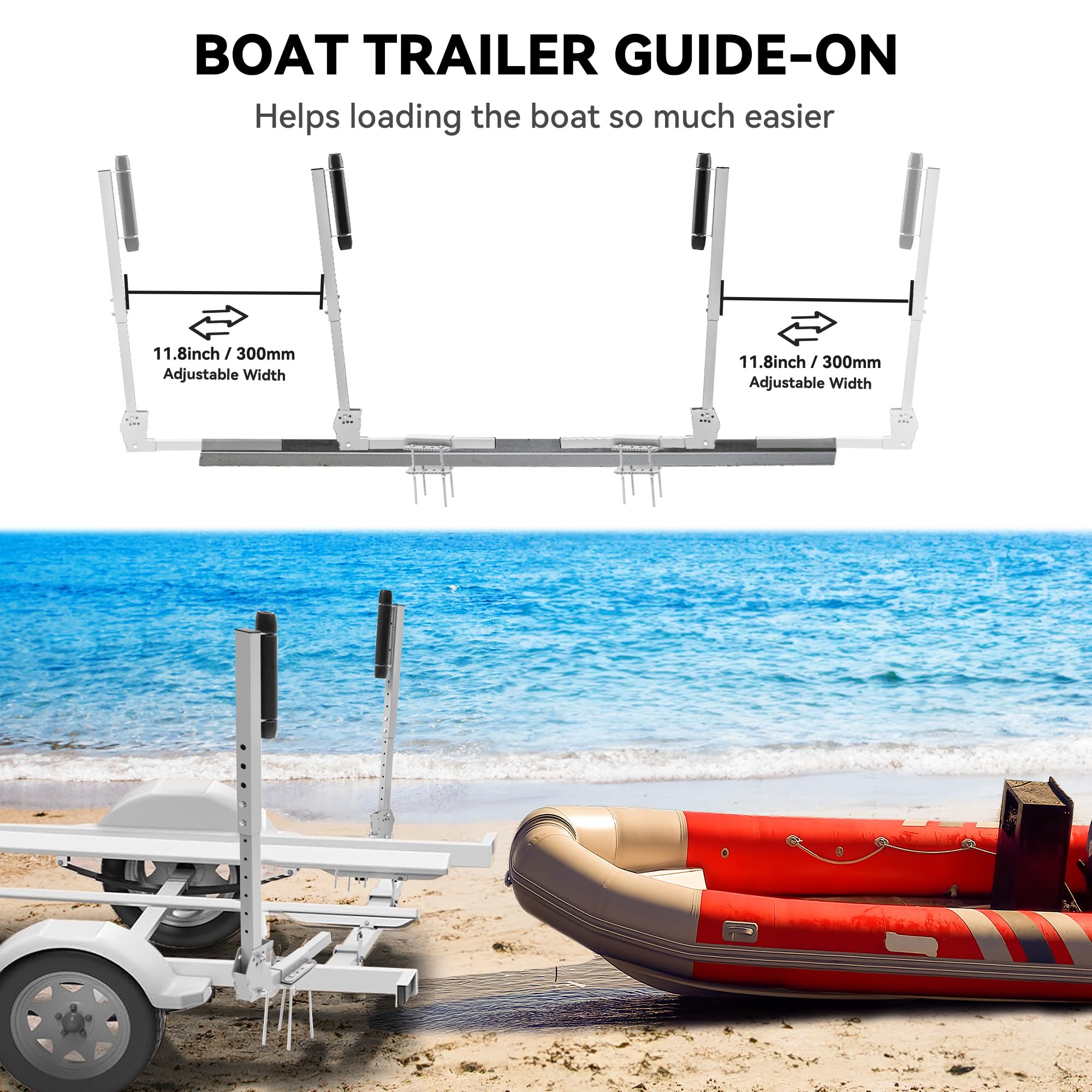 Colinktool mounted on trailer frame illustrating bolt-on installation security