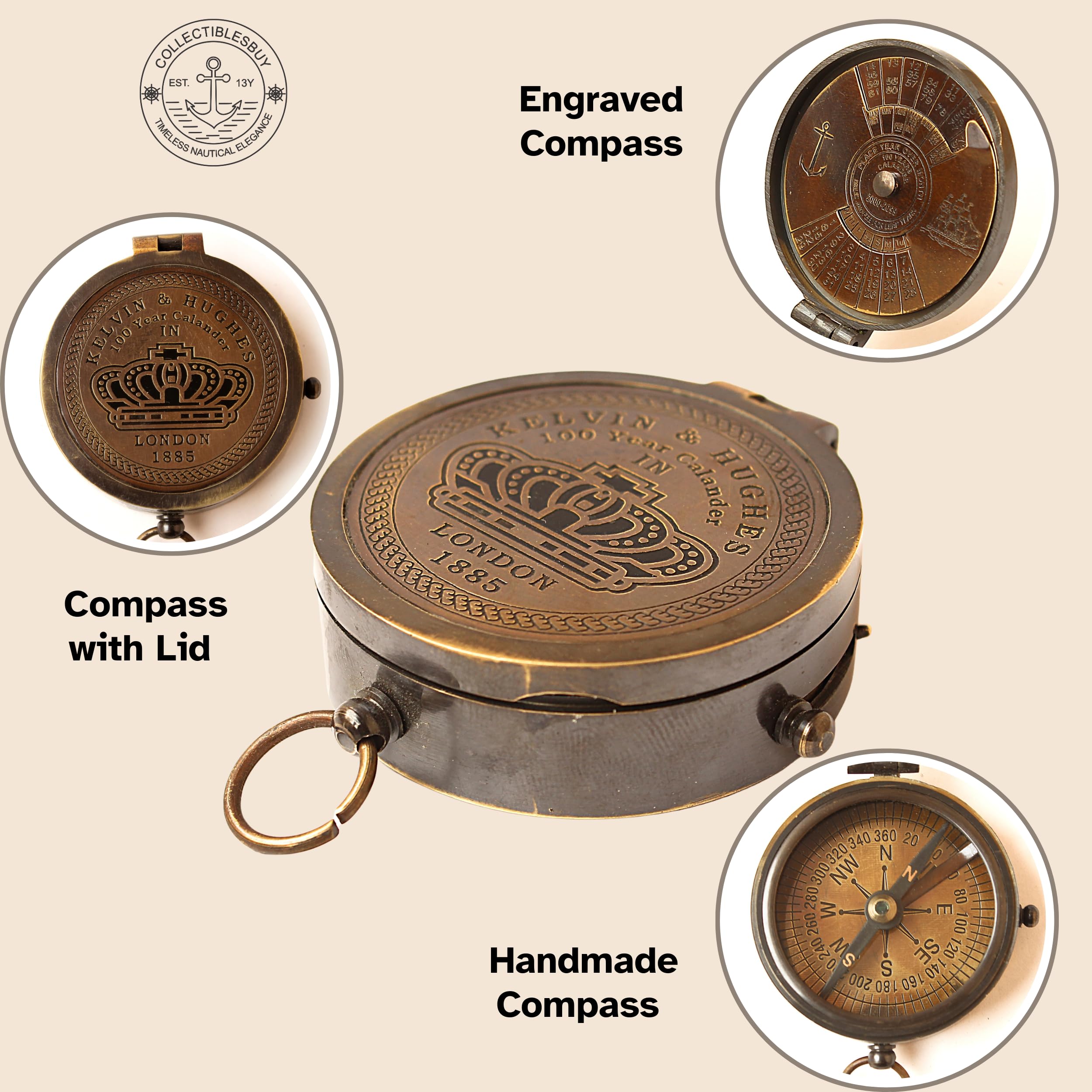 collectiblesBuy antique brass finish texture highlighting patina and long-lasting look