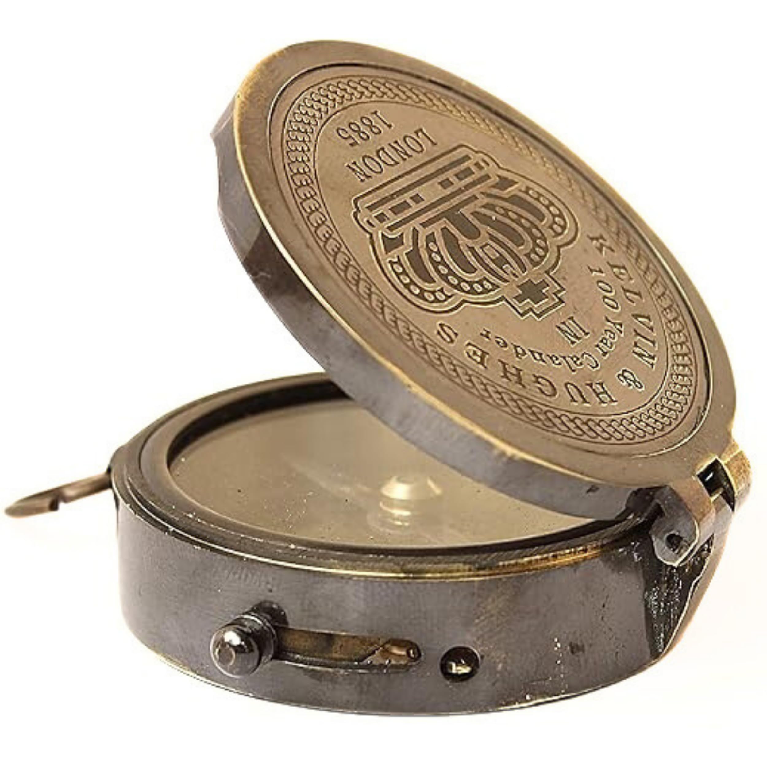 collectiblesBuy compass partially in pocket showing portability and convenient carry