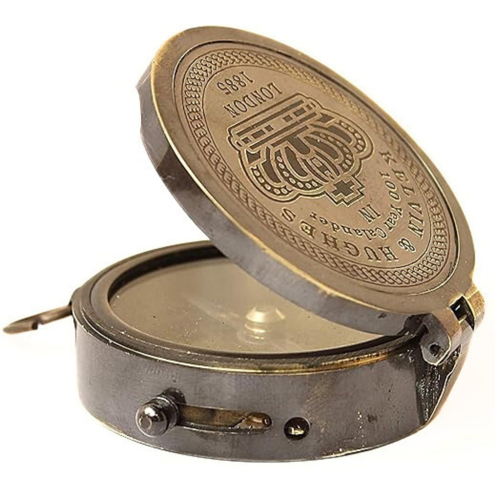 collectiblesBuy compass partially in pocket showing portability and convenient carry