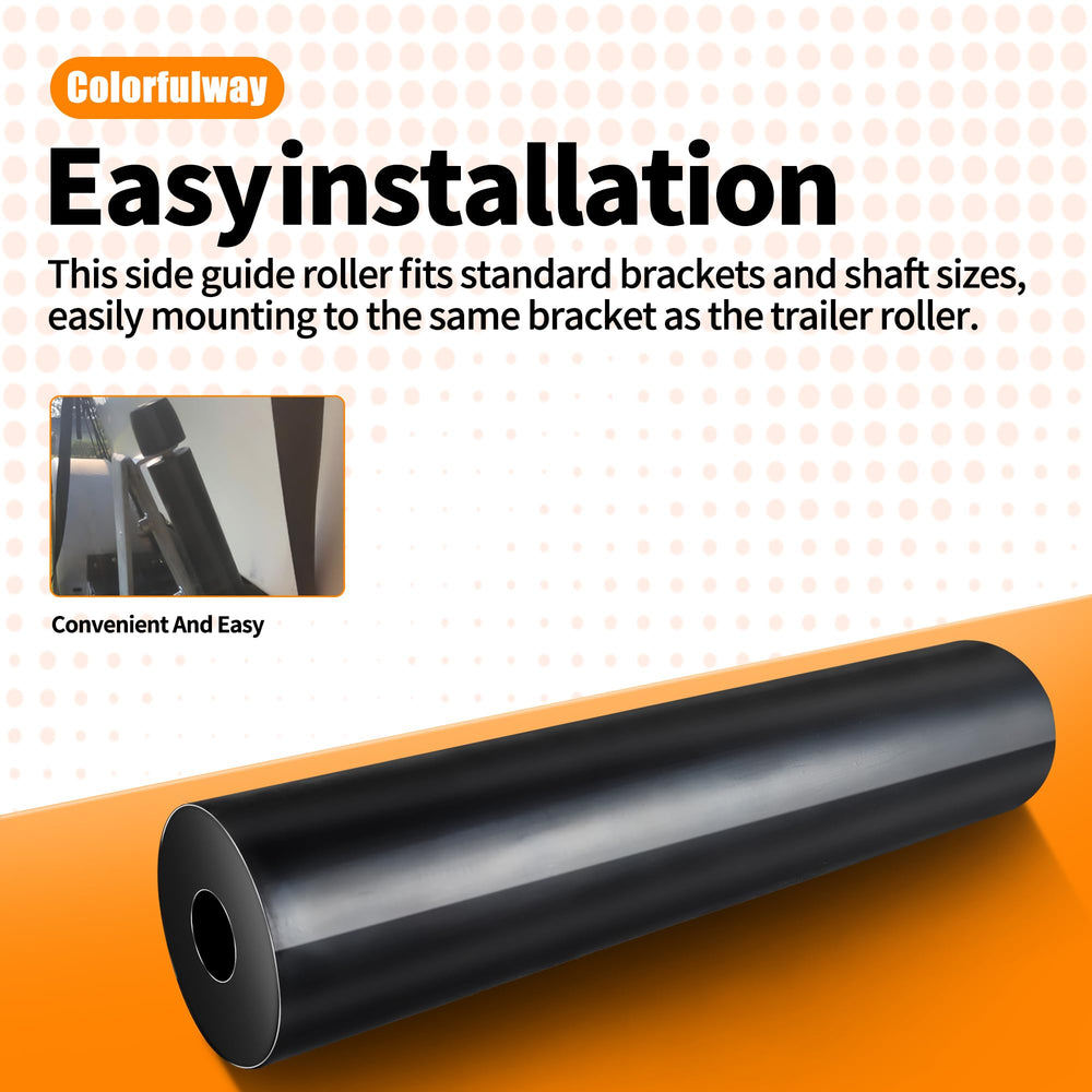 COLOFULWAY roller beside ruler showing dimensions for correct replacement