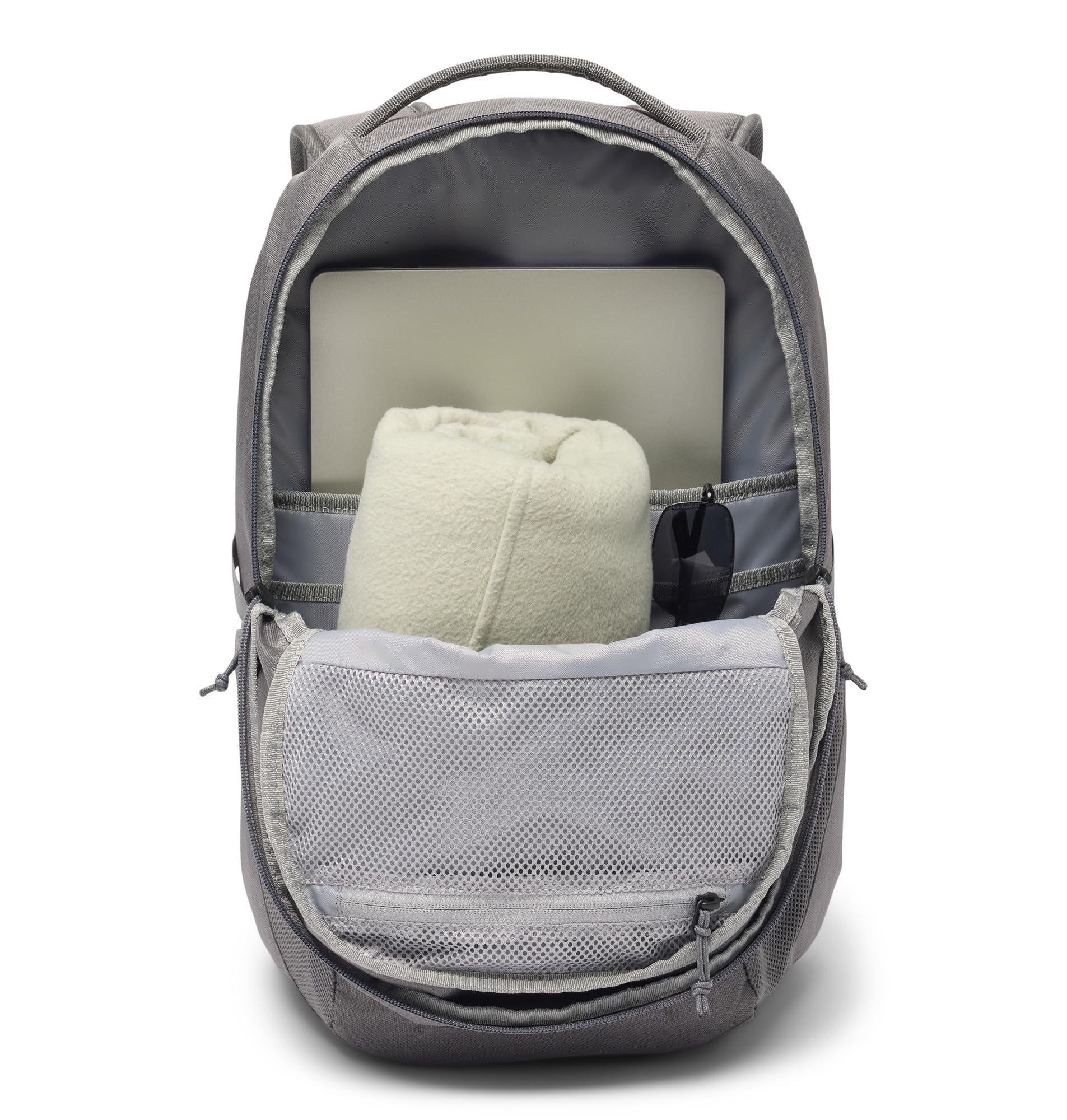 Columbia backpack in urban commute setting showing versatile everyday use