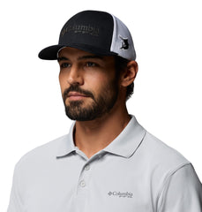 Columbia interior sweatband close detail showing moisture-wicking comfort