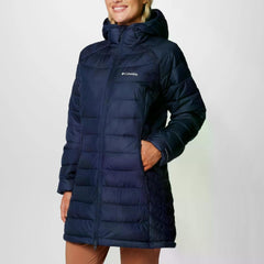 Columbia two-way zipper and chin guard offering secure closure benefit