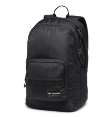 Columbia Zigzag II front view showing main compartments and organized storage benefit