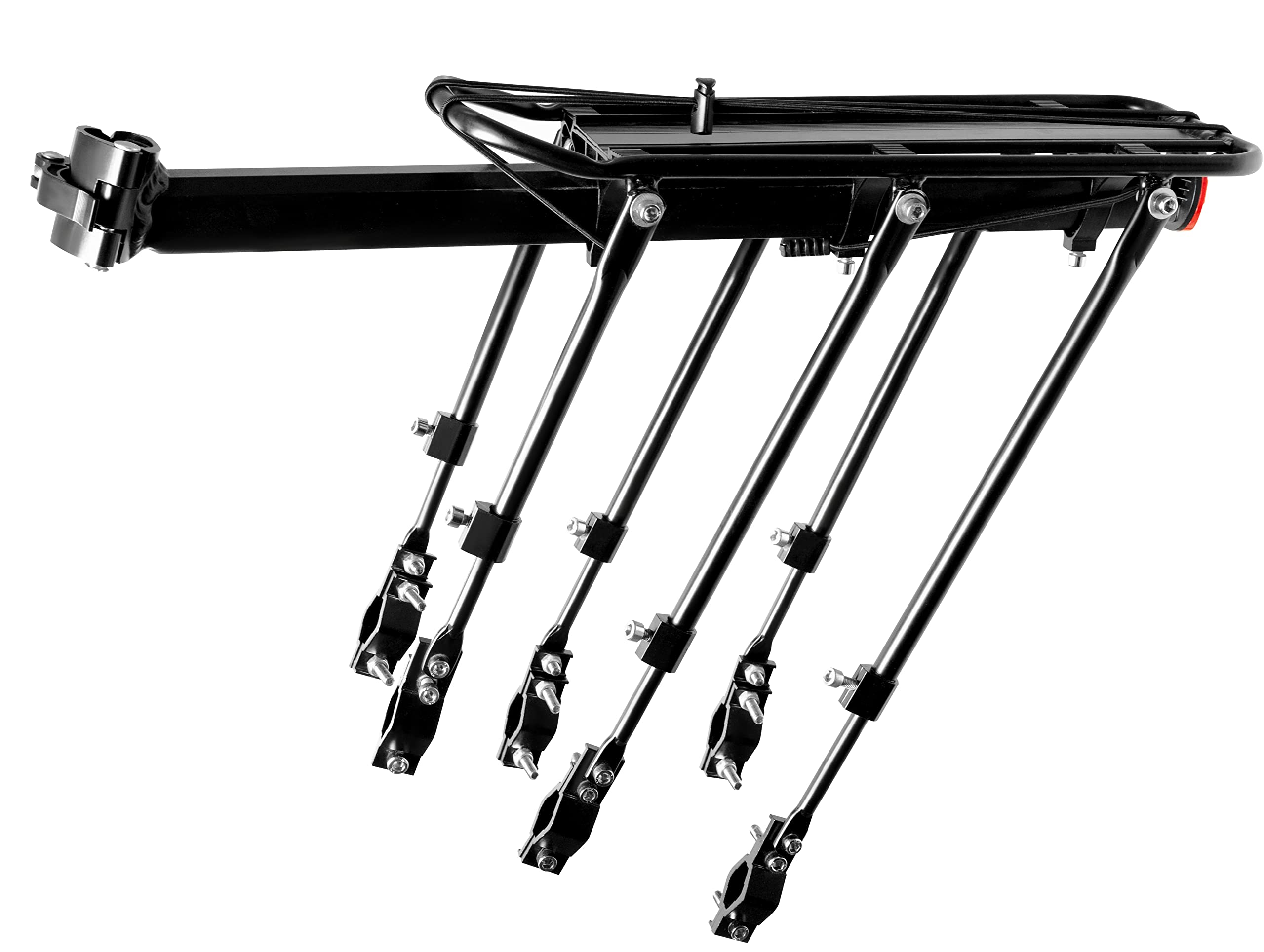 COMINGFIT rack top platform detail showing tie-down points for stable loads