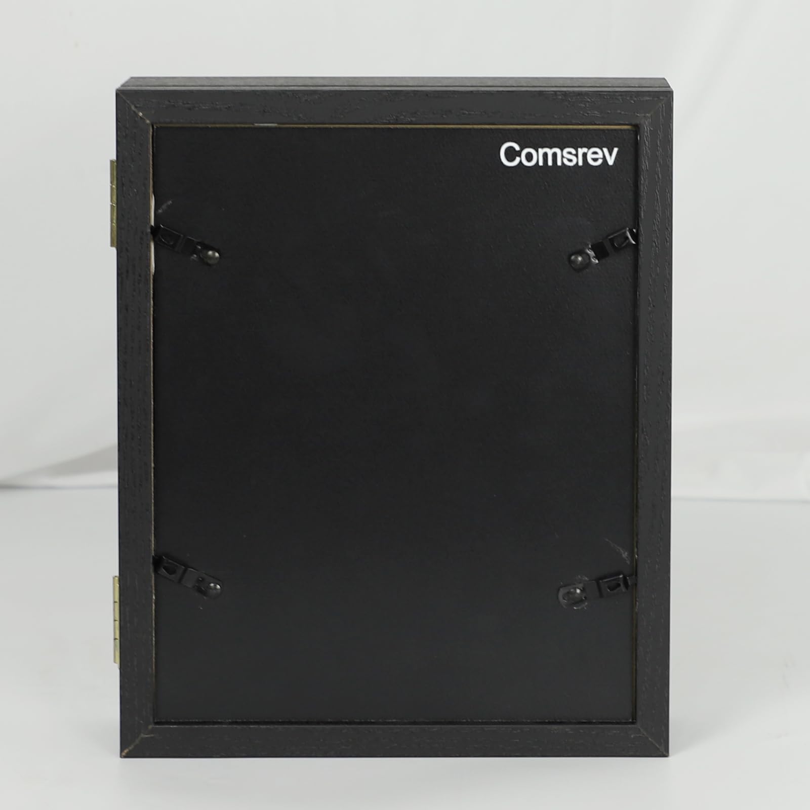 COMSREV wood frame corner detail highlighting sturdy construction and finish