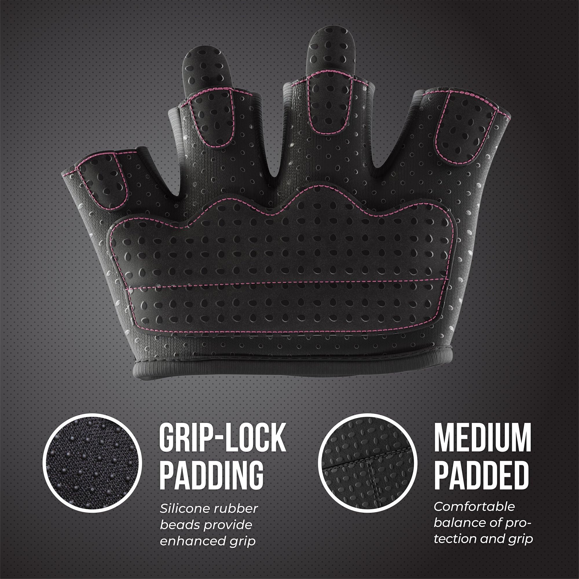 Contraband Pink Label close-up of Amara-style palm showing breathable protection benefit