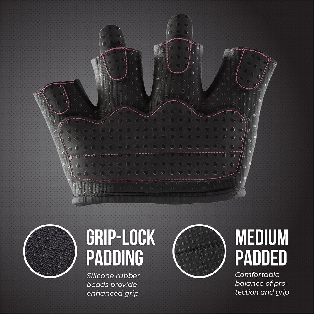 Contraband Pink Label close-up of Amara-style palm showing breathable protection benefit