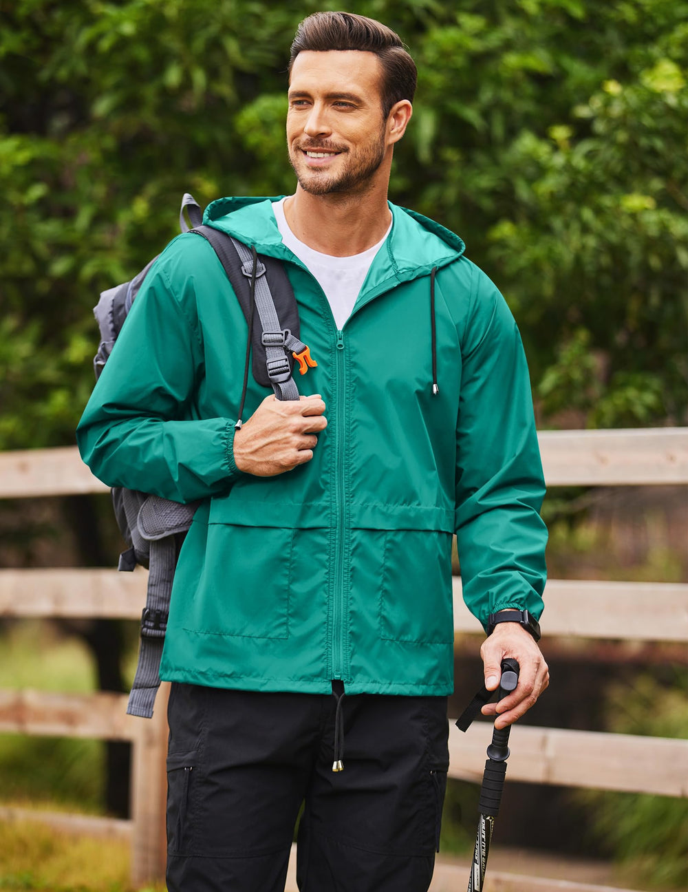 COOFANDY compact packed pouch for easy travel and storage