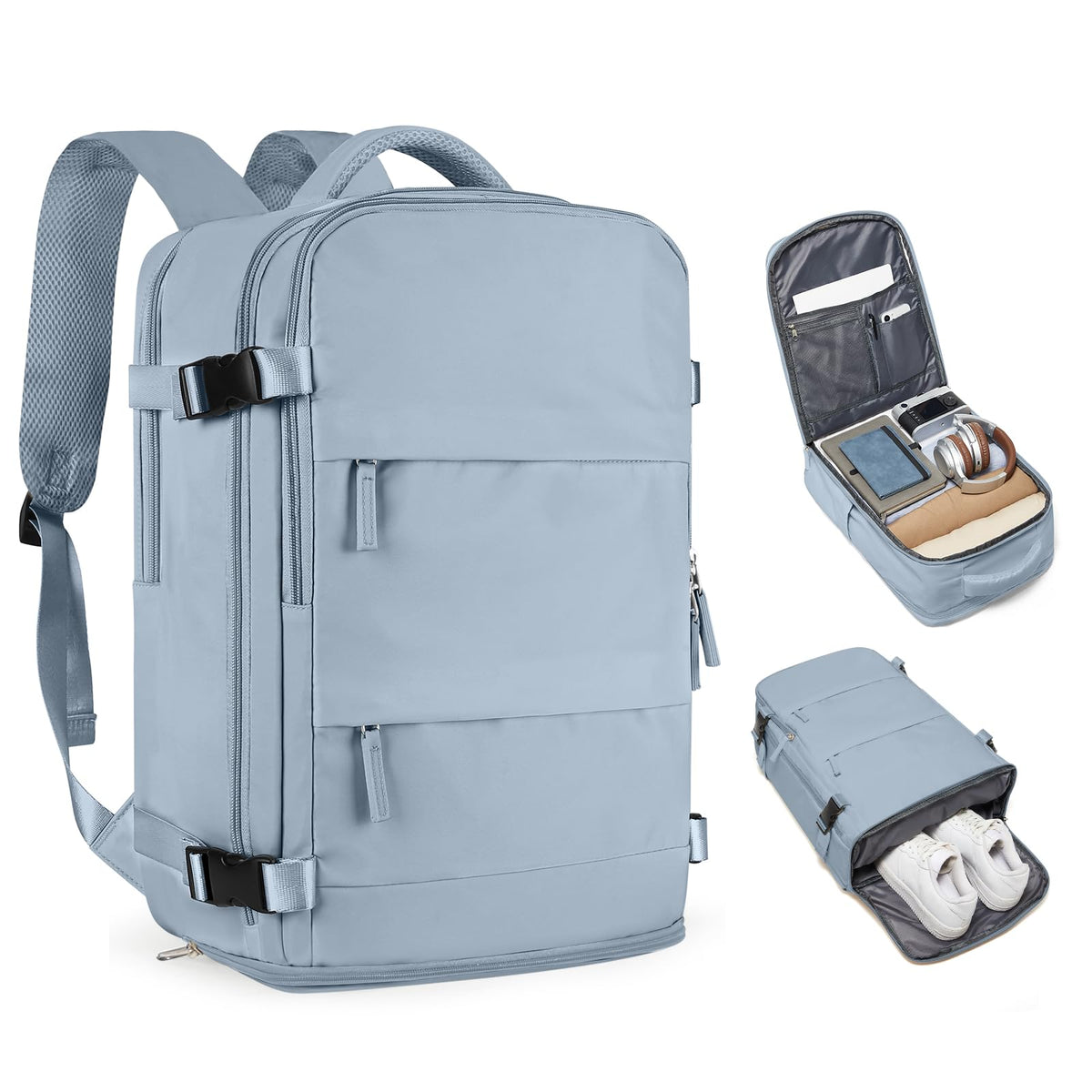 coofay front view showing bag silhouette and easy access pockets