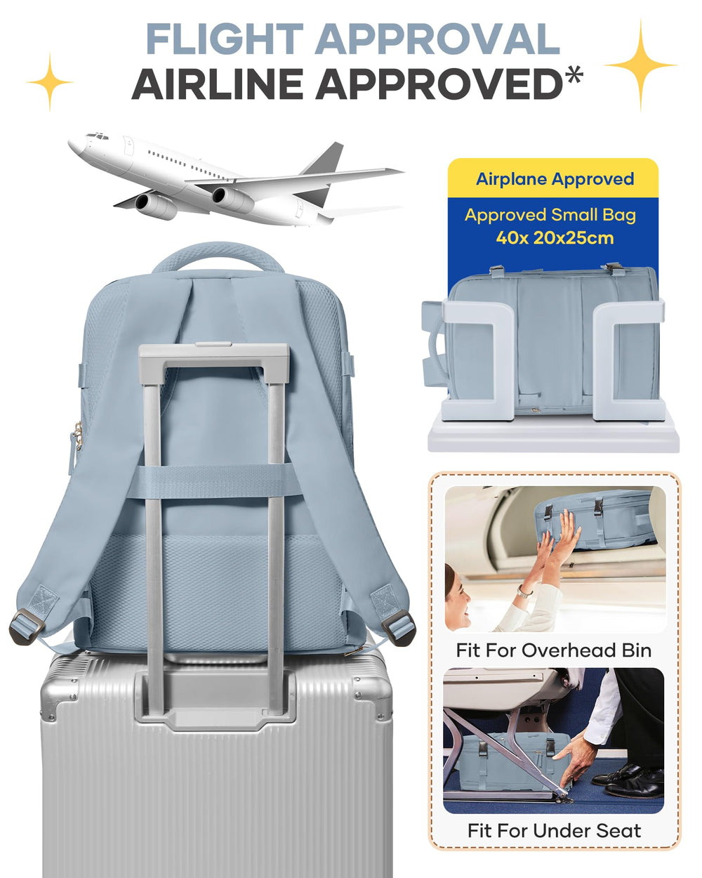 coofay slipped over a suitcase handle with trolley sleeve for travel