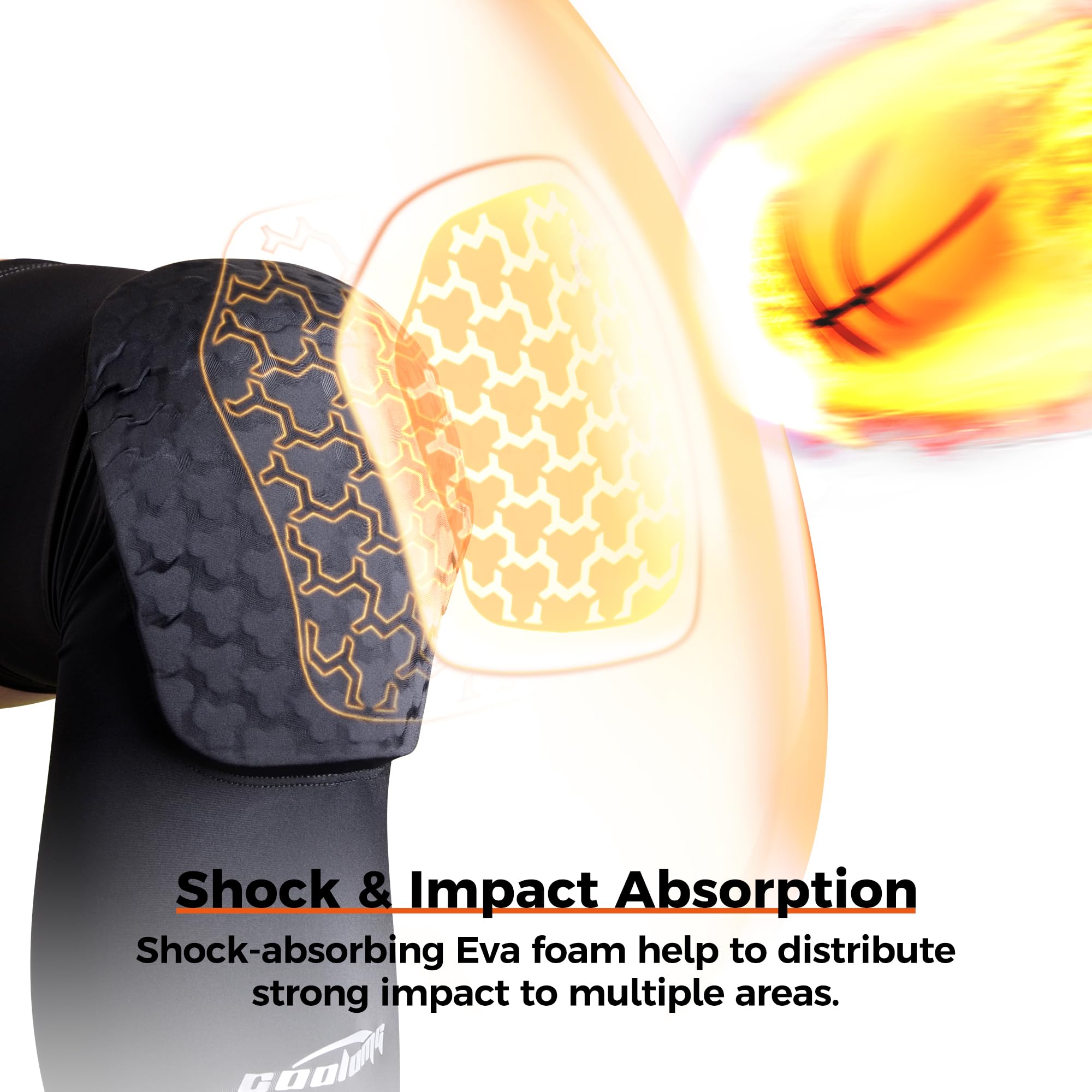 COOLOMG close-up of non-slip texture improving stability benefit