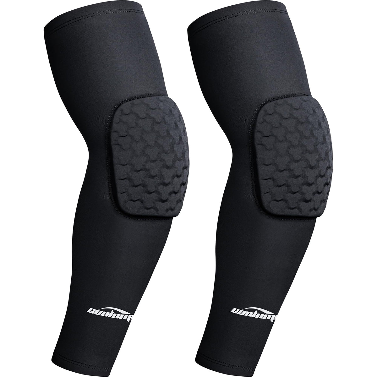 COOLOMG front view sleeve showing full-length protective coverage and fit