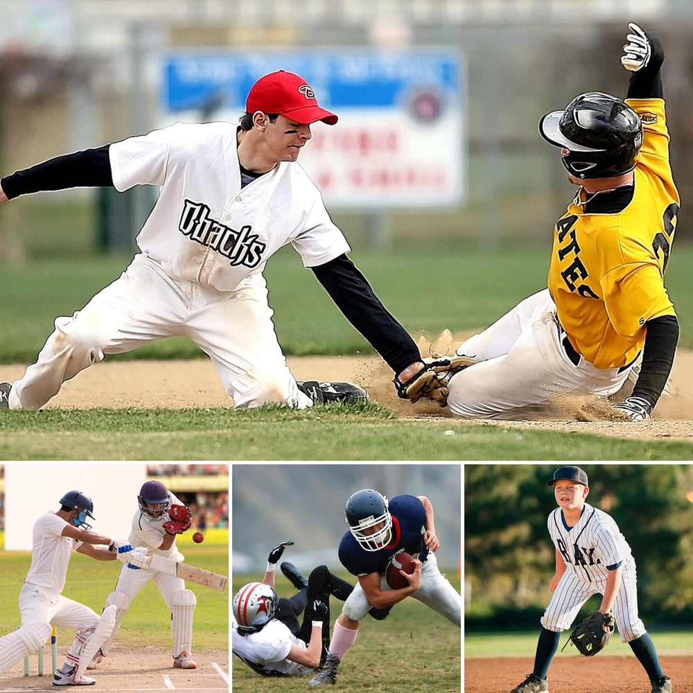 COOLOMG athlete wearing shorts on field showing comfort benefit
