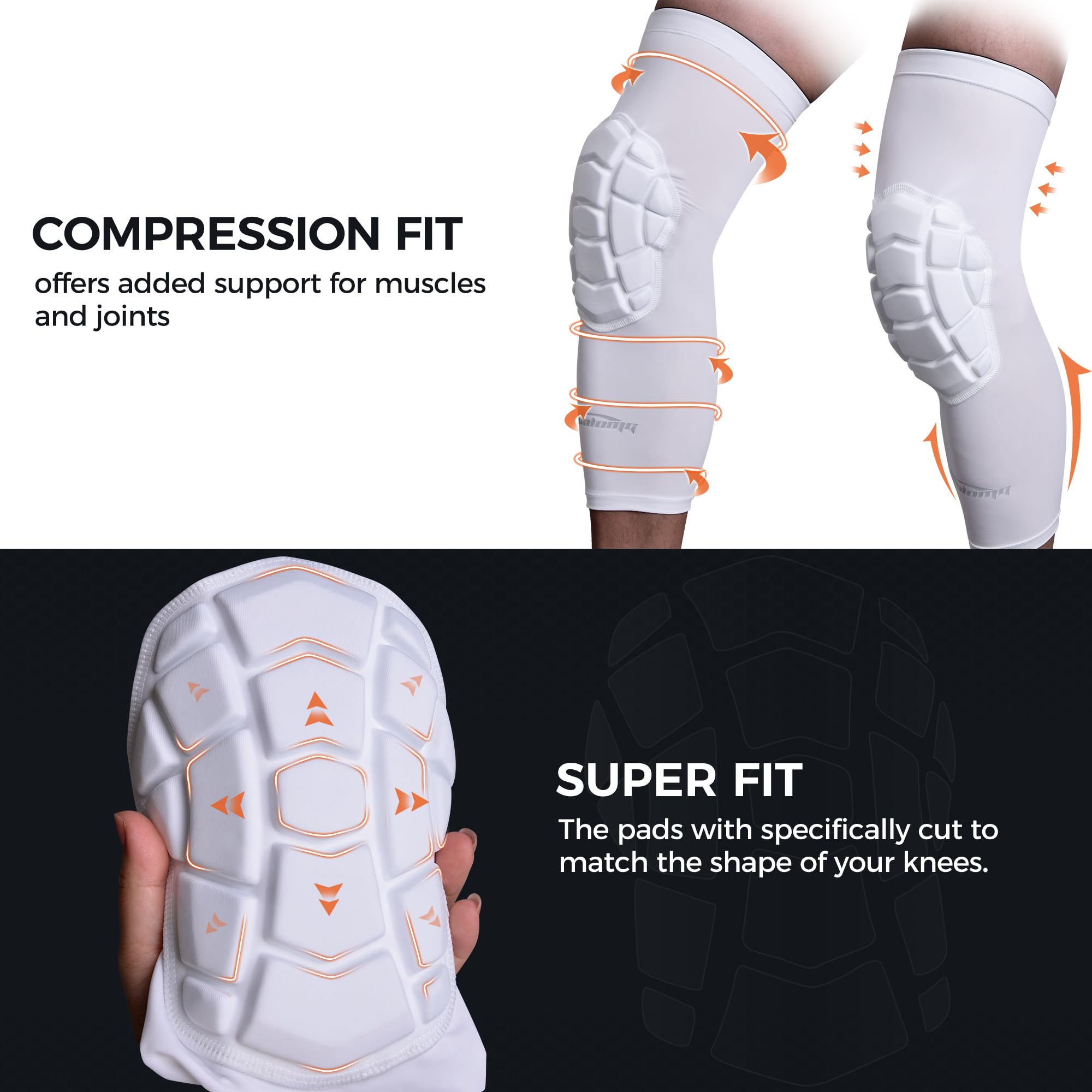 COOLOMG silicone grip detail ensuring slip-free performance and stable positioning