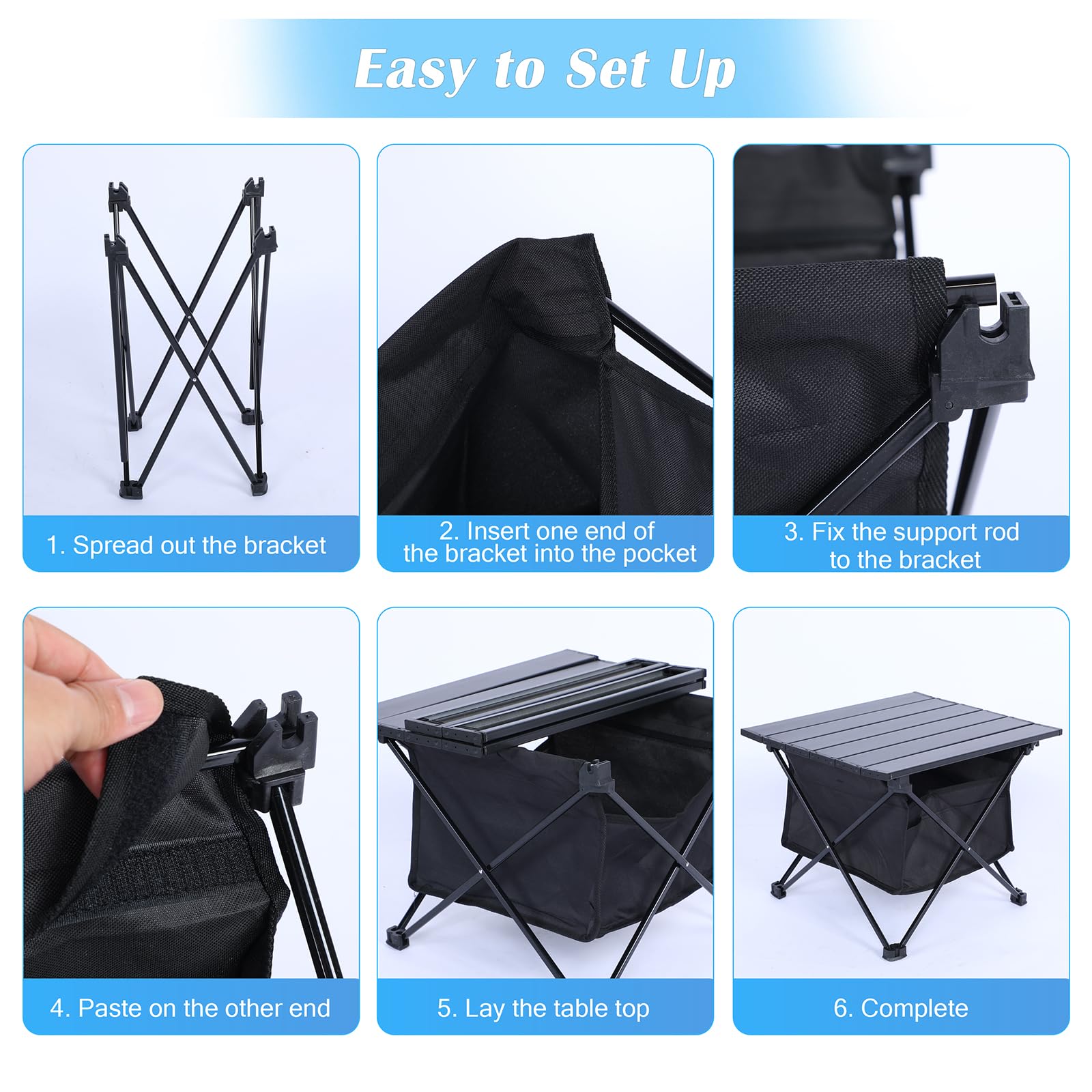 COOLPEEN storage pocket loaded with snacks and gear for organized outdoor use