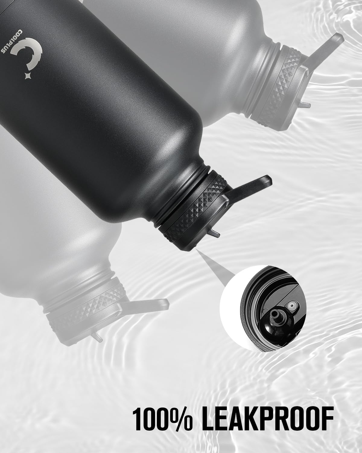 Coolplus interior stainless steel close-up, showing rust-resistant, flavor-safe surface benefit