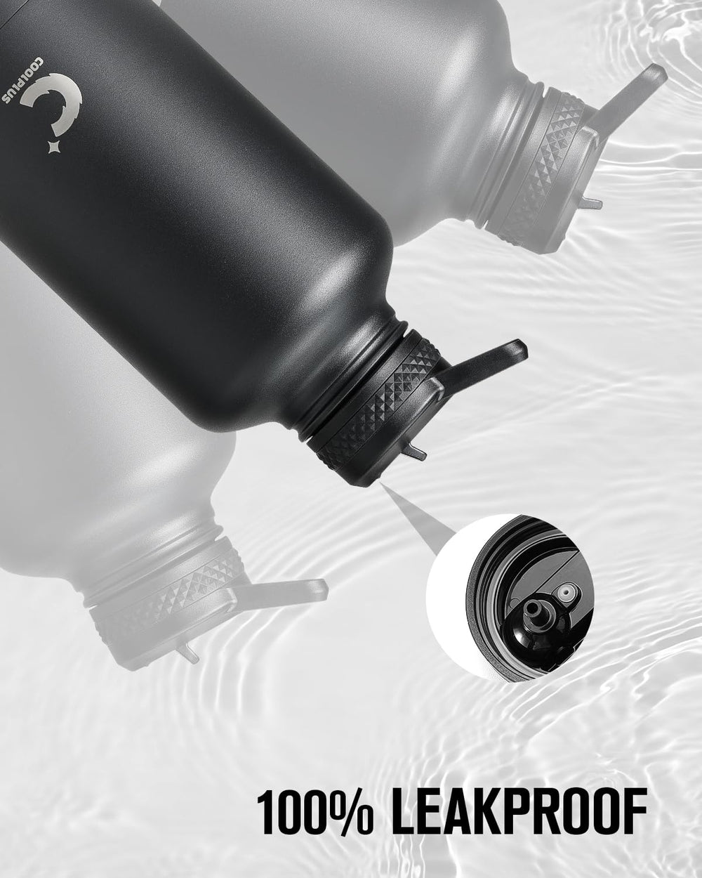 Coolplus interior stainless steel close-up, showing rust-resistant, flavor-safe surface benefit