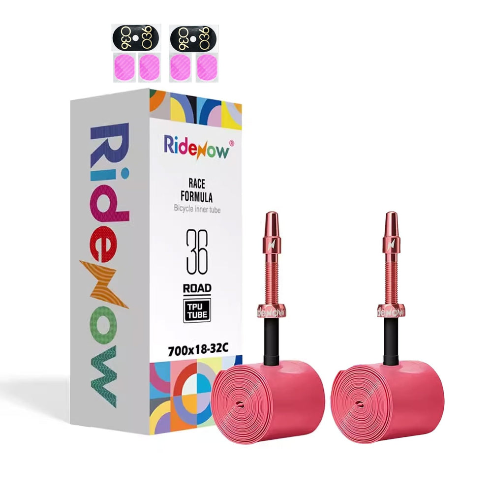 CooMeng RideNow front packaging showing two TPU inner tubes and benefits