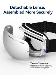 COPOZZ detail of adjustable strap and buckle offering secure helmet hold
