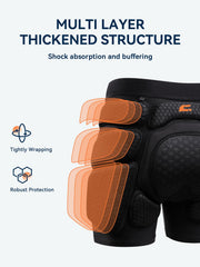 COPOZZ side profile worn under pants demonstrating discreet protection and freedom