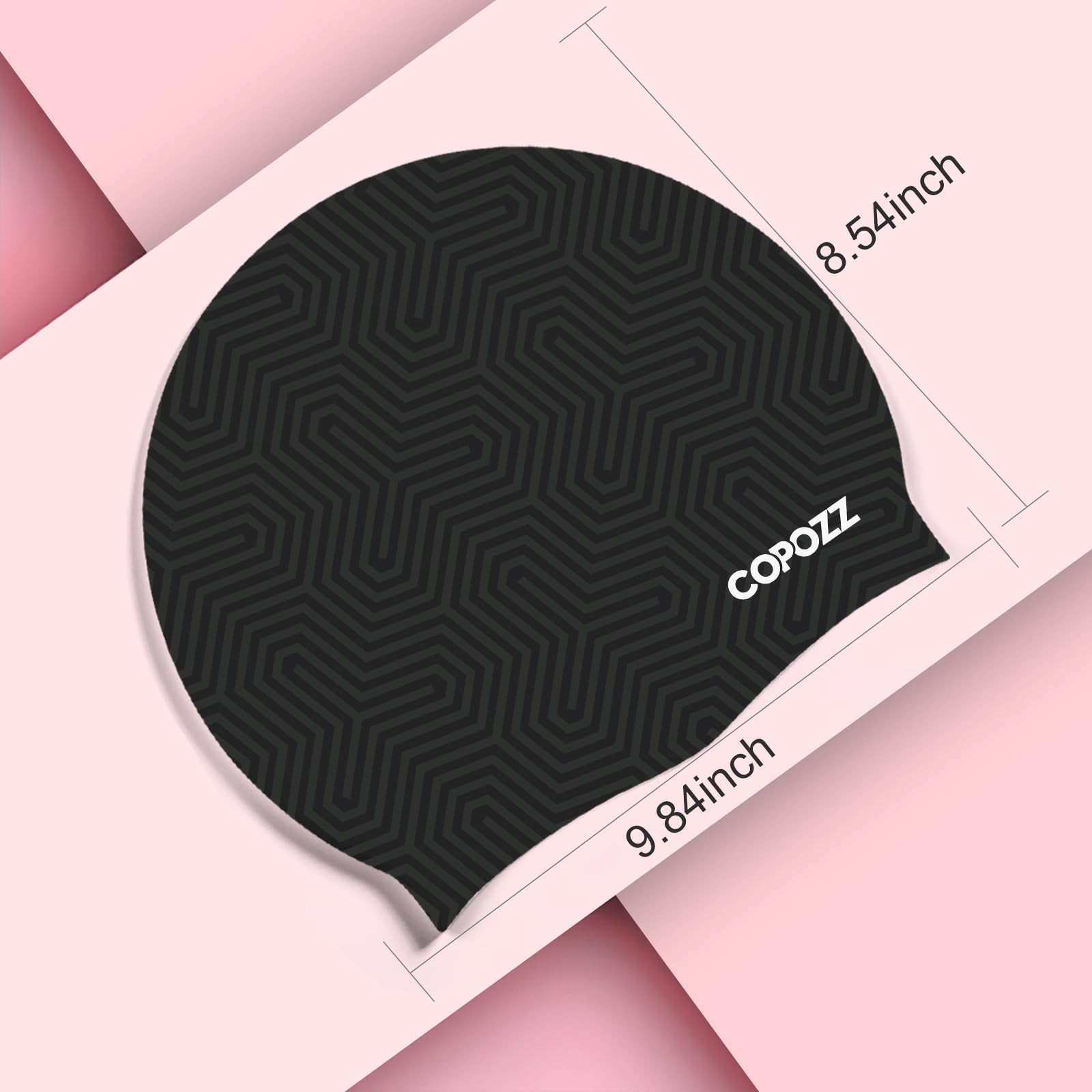 COPOZZ detailed edge view showing rollable rim for personalized fit