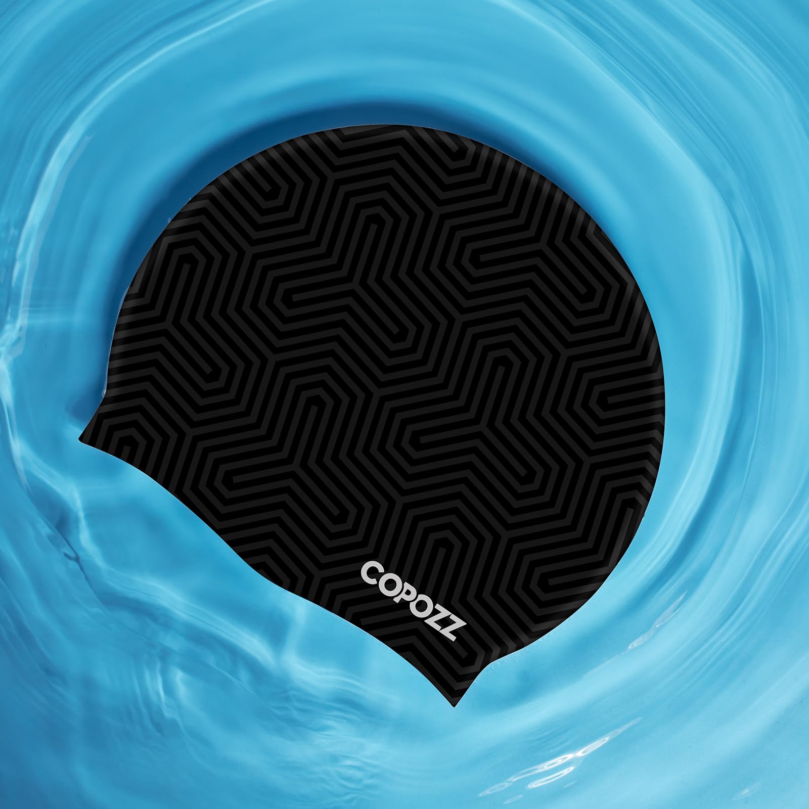COPOZZ lifestyle shot at poolside showing comfortable, stylish wear