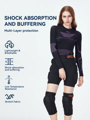 COPOZZ wide Velcro waistband detail for secure adjustable fit and anti-slip hold