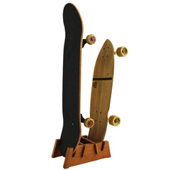 COR Surf bamboo stand front view showing clean display and floor protection