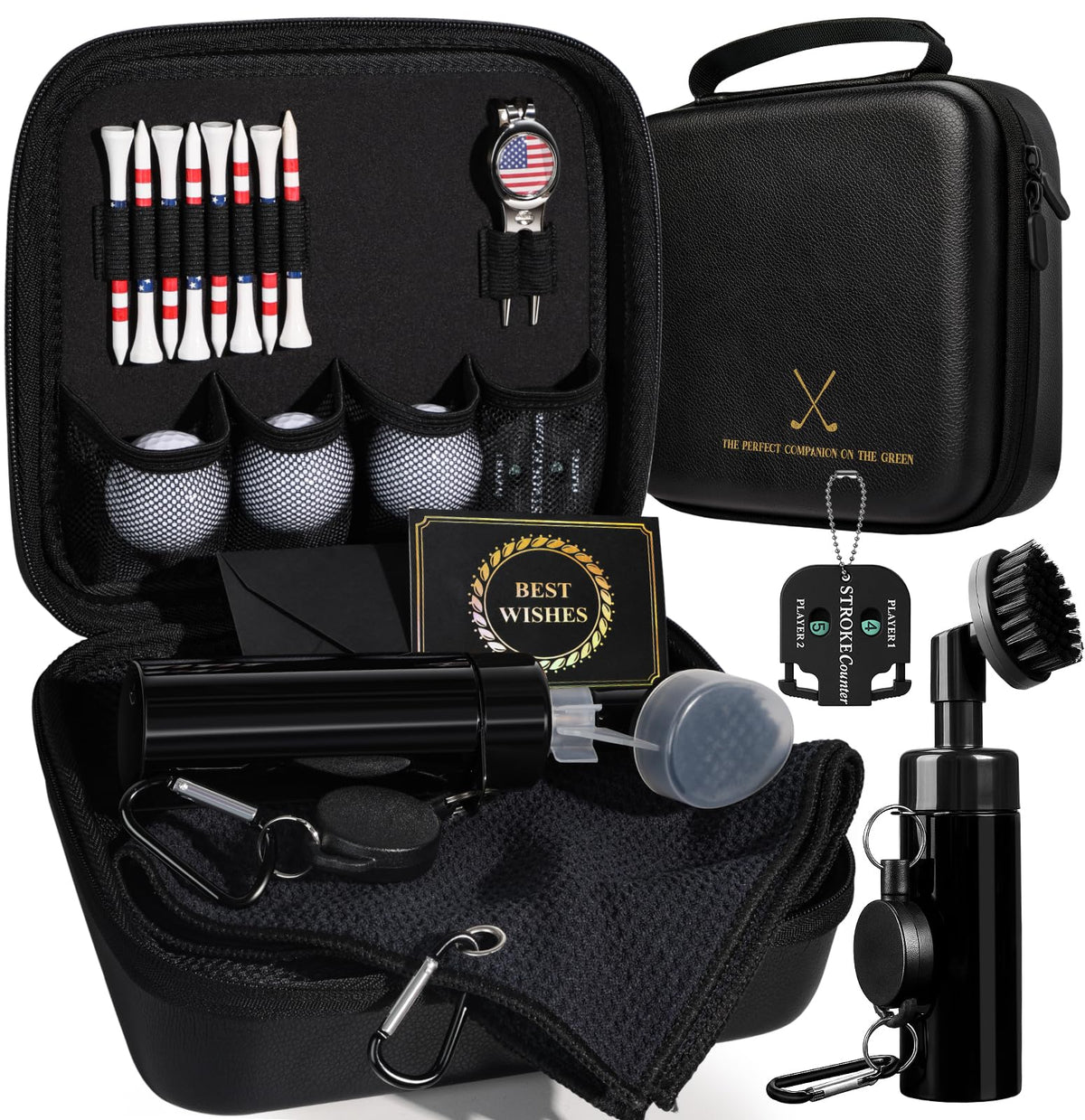 Coralogo front view of complete gift set, ready to gift and impress