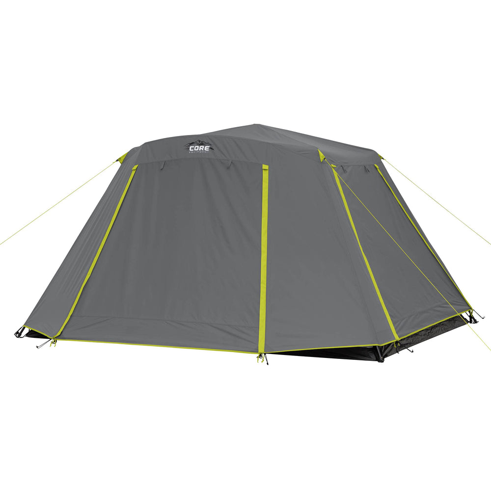 CORE front view of instant cabin tent showing quick setup and spacious entry benefit
