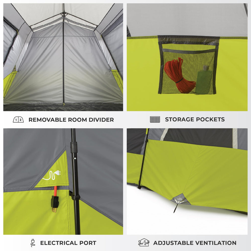 CORE interior storage pockets displaying organization and easy access benefit