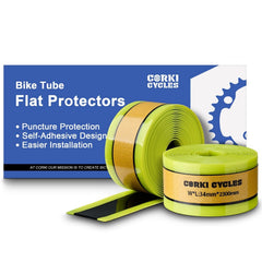 corki front packaging showing 34mm liner and compatibility benefits