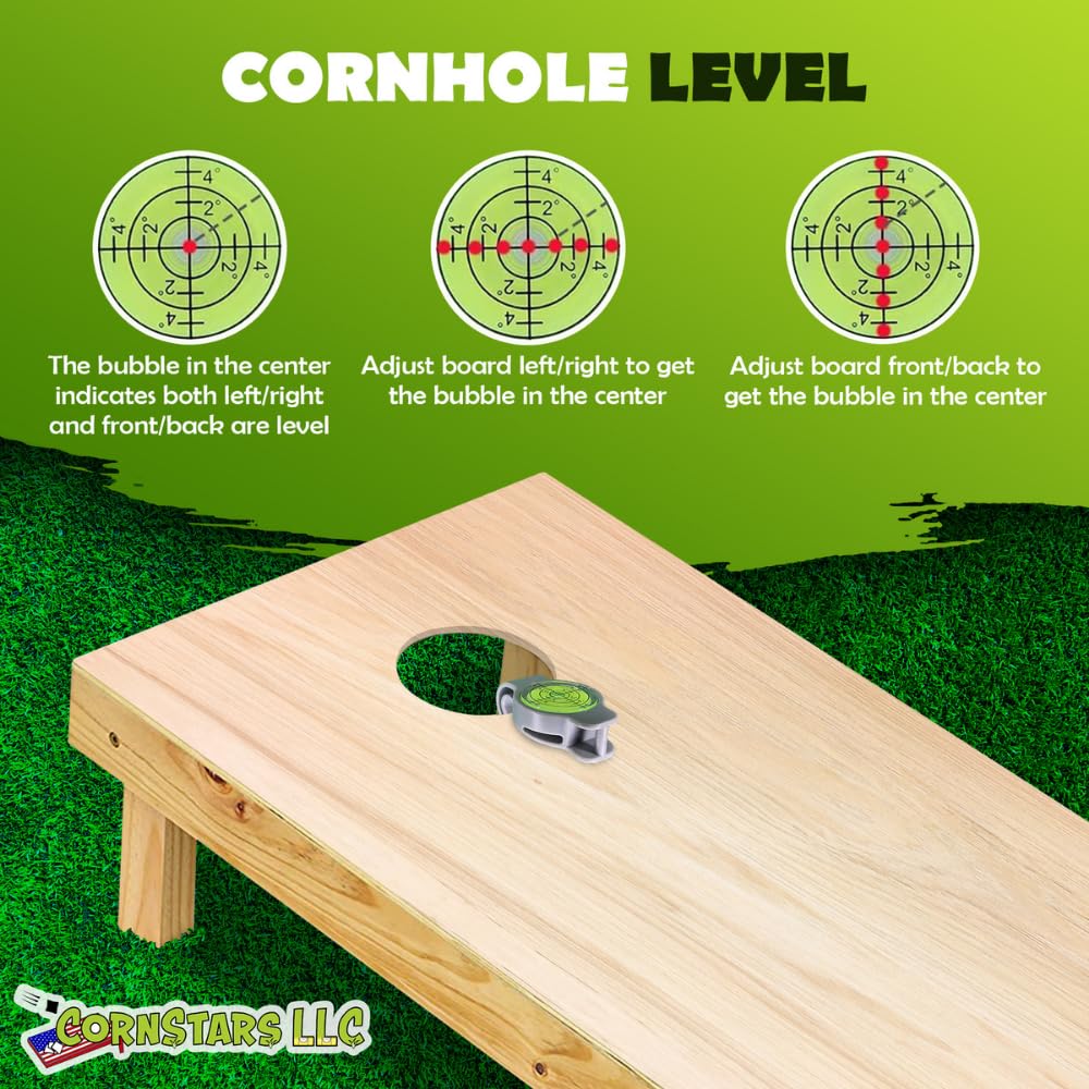CornStars fitted on board edge demonstrating secure placement benefit